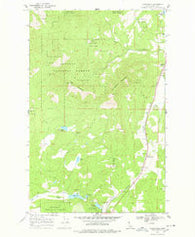 Careywood Idaho Historical topographic map, 1:24000 scale, 7.5 X 7.5 Minute, Year 1968