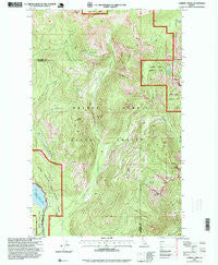Caribou Creek Idaho Historical topographic map, 1:24000 scale, 7.5 X 7.5 Minute, Year 1996