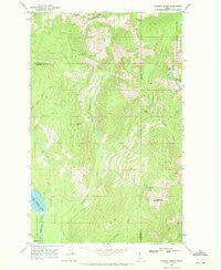 Caribou Creek Idaho Historical topographic map, 1:24000 scale, 7.5 X 7.5 Minute, Year 1969