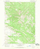 Caribou mtn Idaho Historical topographic map, 1:24000 scale, 7.5 X 7.5 Minute, Year 1966