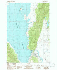 Cascade Idaho Historical topographic map, 1:24000 scale, 7.5 X 7.5 Minute, Year 1985