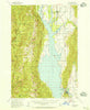 Cascade Idaho Historical topographic map, 1:62500 scale, 15 X 15 Minute, Year 1954