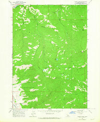 Casino Lakes Idaho Historical topographic map, 1:24000 scale, 7.5 X 7.5 Minute, Year 1963