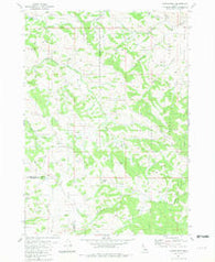Castle Rock Idaho Historical topographic map, 1:24000 scale, 7.5 X 7.5 Minute, Year 1981