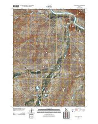 Castle Butte Idaho Historical topographic map, 1:24000 scale, 7.5 X 7.5 Minute, Year 2010