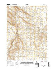 Castleford Butte Idaho Current topographic map, 1:24000 scale, 7.5 X 7.5 Minute, Year 2013