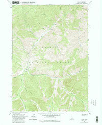 Casto Idaho Historical topographic map, 1:24000 scale, 7.5 X 7.5 Minute, Year 1963