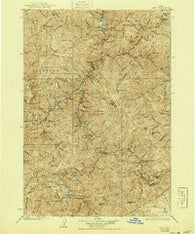 Casto Idaho Historical topographic map, 1:125000 scale, 30 X 30 Minute, Year 1930