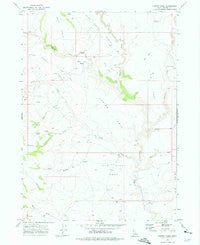 Castro Table Idaho Historical topographic map, 1:24000 scale, 7.5 X 7.5 Minute, Year 1973
