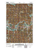 Cataldo Idaho Historical topographic map, 1:24000 scale, 7.5 X 7.5 Minute, Year 2011