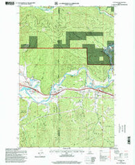 Cataldo Idaho Historical topographic map, 1:24000 scale, 7.5 X 7.5 Minute, Year 1996