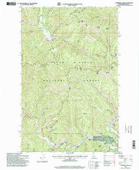 Cathedral Peak Idaho Historical topographic map, 1:24000 scale, 7.5 X 7.5 Minute, Year 1996