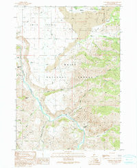 Cathedral Rocks Idaho Historical topographic map, 1:24000 scale, 7.5 X 7.5 Minute, Year 1990