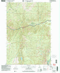 Caton Lake Idaho Historical topographic map, 1:24000 scale, 7.5 X 7.5 Minute, Year 2004