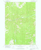 Caton Lake Idaho Historical topographic map, 1:24000 scale, 7.5 X 7.5 Minute, Year 1973