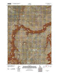 Cave Draw Idaho Historical topographic map, 1:24000 scale, 7.5 X 7.5 Minute, Year 2010