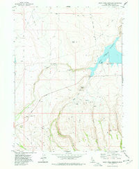 Cedar Creek Reservoir Idaho Historical topographic map, 1:24000 scale, 7.5 X 7.5 Minute, Year 1977