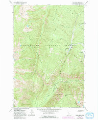 Cedar Ridge Idaho Historical topographic map, 1:24000 scale, 7.5 X 7.5 Minute, Year 1966