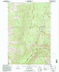 Cedar Ridge Idaho Historical topographic map, 1:24000 scale, 7.5 X 7.5 Minute, Year 1994