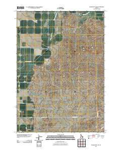 Cedar Butte SW Idaho Historical topographic map, 1:24000 scale, 7.5 X 7.5 Minute, Year 2010