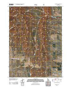 Cedarhill Idaho Historical topographic map, 1:24000 scale, 7.5 X 7.5 Minute, Year 2011