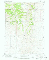 Cedarhill Idaho Historical topographic map, 1:24000 scale, 7.5 X 7.5 Minute, Year 1973