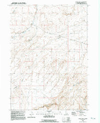 Chalk Hills Idaho Historical topographic map, 1:24000 scale, 7.5 X 7.5 Minute, Year 1992