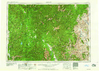 Challis Idaho Historical topographic map, 1:250000 scale, 1 X 2 Degree, Year 1960
