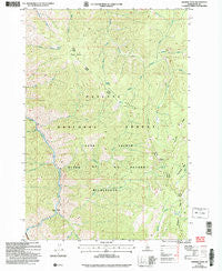 Chicken Peak Idaho Historical topographic map, 1:24000 scale, 7.5 X 7.5 Minute, Year 2004