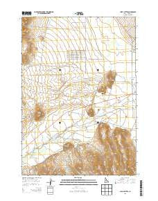 Chilly Buttes Idaho Current topographic map, 1:24000 scale, 7.5 X 7.5 Minute, Year 2013