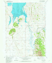 China Hat Idaho Historical topographic map, 1:24000 scale, 7.5 X 7.5 Minute, Year 1981