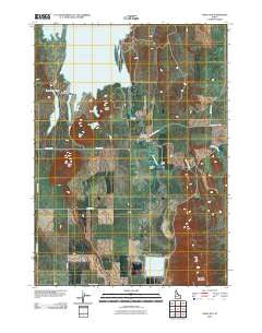 China Hat Idaho Historical topographic map, 1:24000 scale, 7.5 X 7.5 Minute, Year 2010