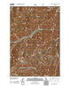 Chinook Mountain Idaho Historical topographic map, 1:24000 scale, 7.5 X 7.5 Minute, Year 2011
