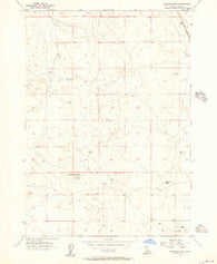 Christmas Mtn Idaho Historical topographic map, 1:24000 scale, 7.5 X 7.5 Minute, Year 1955