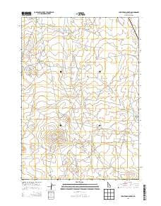 Christmas Mountain Idaho Current topographic map, 1:24000 scale, 7.5 X 7.5 Minute, Year 2013