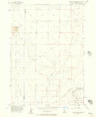 Cinder Cone Butte Idaho Historical topographic map, 1:24000 scale, 7.5 X 7.5 Minute, Year 1956