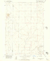 Cinder Cone Butte Idaho Historical topographic map, 1:24000 scale, 7.5 X 7.5 Minute, Year 1956