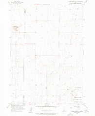 Cinder Cone Butte Idaho Historical topographic map, 1:24000 scale, 7.5 X 7.5 Minute, Year 1956