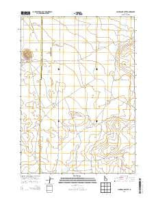 Cinder Cone Butte Idaho Current topographic map, 1:24000 scale, 7.5 X 7.5 Minute, Year 2013