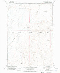Circular Butte 3 NE Idaho Historical topographic map, 1:24000 scale, 7.5 X 7.5 Minute, Year 1973