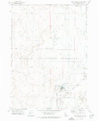 Circular Butte 3 NW Idaho Historical topographic map, 1:24000 scale, 7.5 X 7.5 Minute, Year 1973