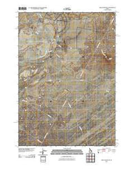Circular Butte Idaho Historical topographic map, 1:24000 scale, 7.5 X 7.5 Minute, Year 2010