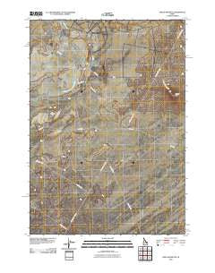 Circular Butte Idaho Historical topographic map, 1:24000 scale, 7.5 X 7.5 Minute, Year 2010