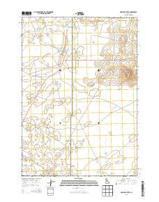 Circular Butte Idaho Current topographic map, 1:24000 scale, 7.5 X 7.5 Minute, Year 2013