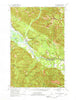 Clark Fork Idaho Historical topographic map, 1:62500 scale, 15 X 15 Minute, Year 1951