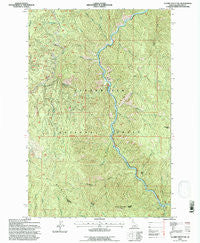Clarke Mountain Idaho Historical topographic map, 1:24000 scale, 7.5 X 7.5 Minute, Year 1994