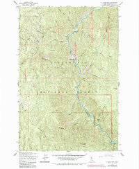 Clarke Mtn Idaho Historical topographic map, 1:24000 scale, 7.5 X 7.5 Minute, Year 1963