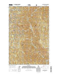 Clarke Mountain Idaho Current topographic map, 1:24000 scale, 7.5 X 7.5 Minute, Year 2013