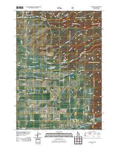 Clawson Idaho Historical topographic map, 1:24000 scale, 7.5 X 7.5 Minute, Year 2011