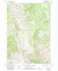Clayton Idaho Historical topographic map, 1:24000 scale, 7.5 X 7.5 Minute, Year 1963